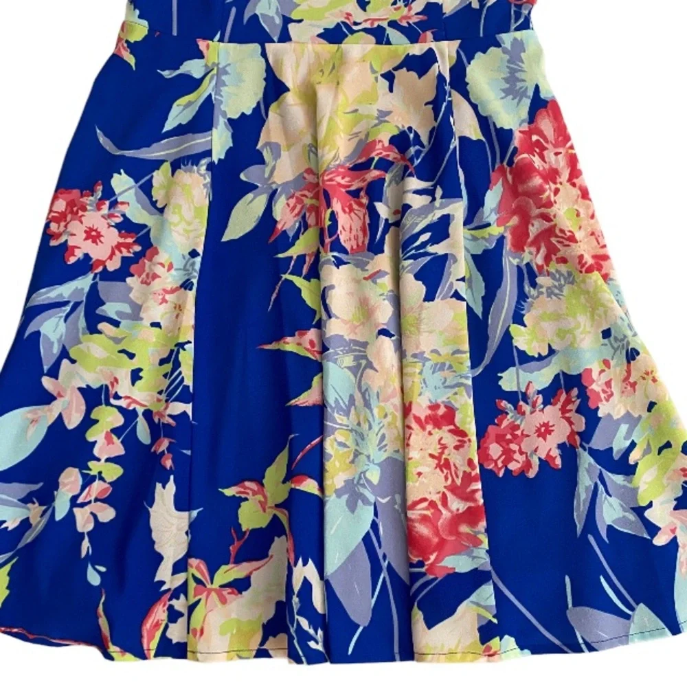 Yumi Kim Dress XS A Line Floral Zip Back Dainty Feminine Girlhoodcore NWOT